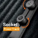 فينوس بريزة شوكو بلمبة اشارة للتراك سوكت لون اسود GM9RN/16/H