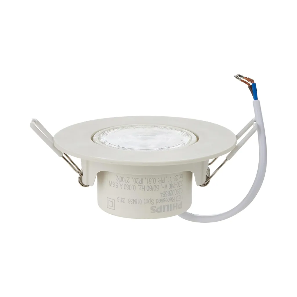 Philips Led Spotlight 5.8w SL052 RD SPOT 70mm 5.8W 2700K MET, Warm White.