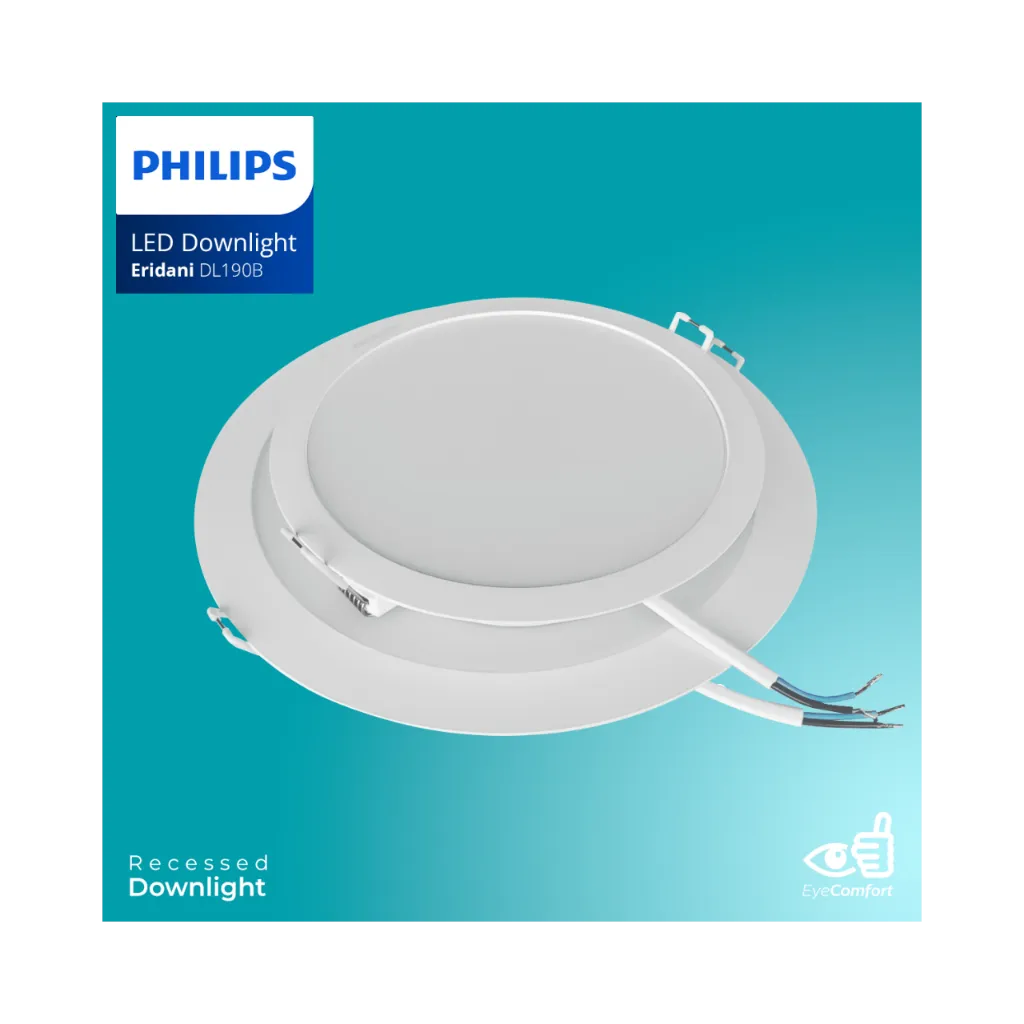 Philips Led Downlight Eridani DL190B 23w 2000 Lumen Cool Daylight
