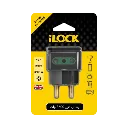 iLock 3-Way Wall Outlet Adapter-3500W