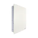 Venus Jumbo Decorative Distribution Board, 18-24 Ways-Plastic Base & Face, Off-White Matte