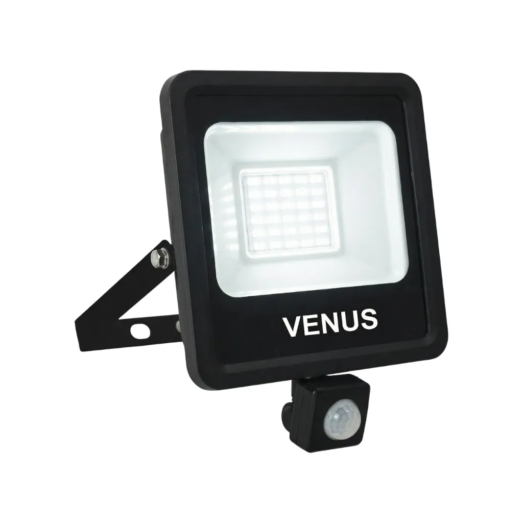 Venus LED Floodlight With Motion Sensor 50W 4250LM IP65 6500K