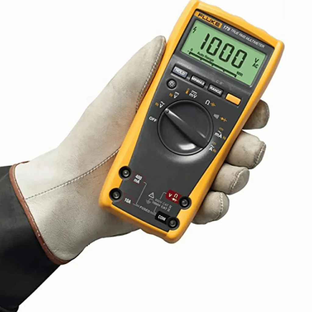 Fluke 179 TRMS Digital Multimeter With Temperature Readings.webp