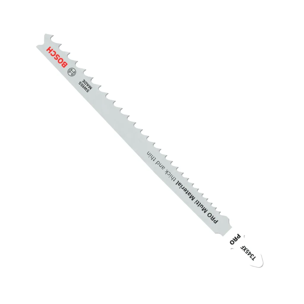 Bosch Pro Multi Material Thick and Thin T345XF Jigsaw Blade, 132 mm, 5 Pcs.webp