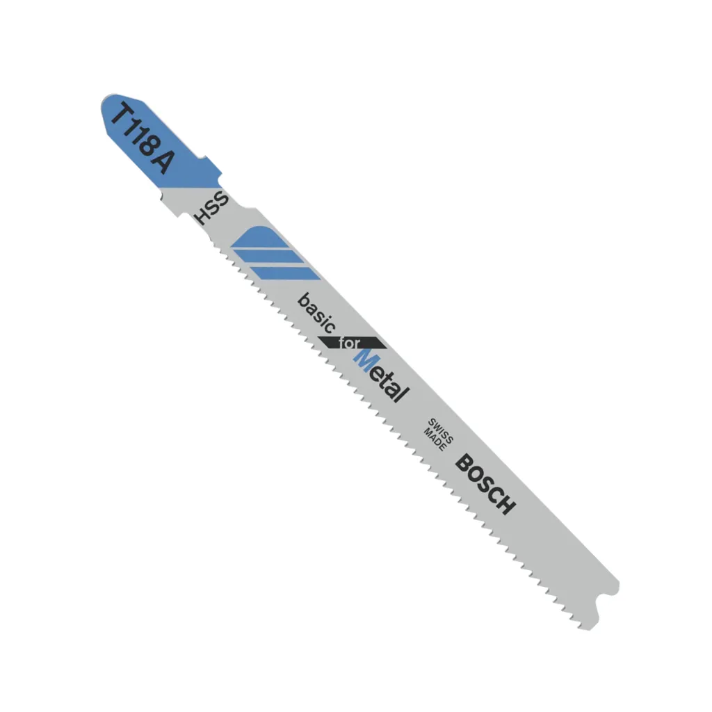 Bosch Pro Sheet Metal Jigsaw Blade T118A High Speed Steel HSS 92mm.webp