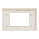 Schneider Electric Miluz E Cover Frame, 3 Gang, Ivory