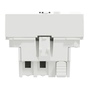 Schneider Electric Card Switch,1-pole 2-Way, 10A, 2 Modules, Screwless Terminals, Untreated, IP4X, White, New Unica