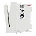 Schneider Electric Card Switch,1-pole 2-Way, 10A, 2 Modules, Screwless Terminals, Untreated, IP4X, White, New Unica