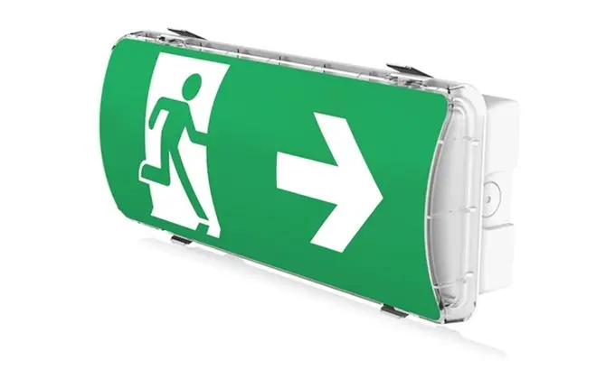 Mackwell LED Emergency Bulkhead Luminaire 1100 lm IP65/IK07