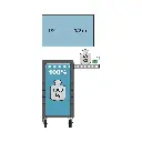 Hazet Tool Trolley Assistent i 179NXXLD Assortment 619 Pieces 8 Drawers