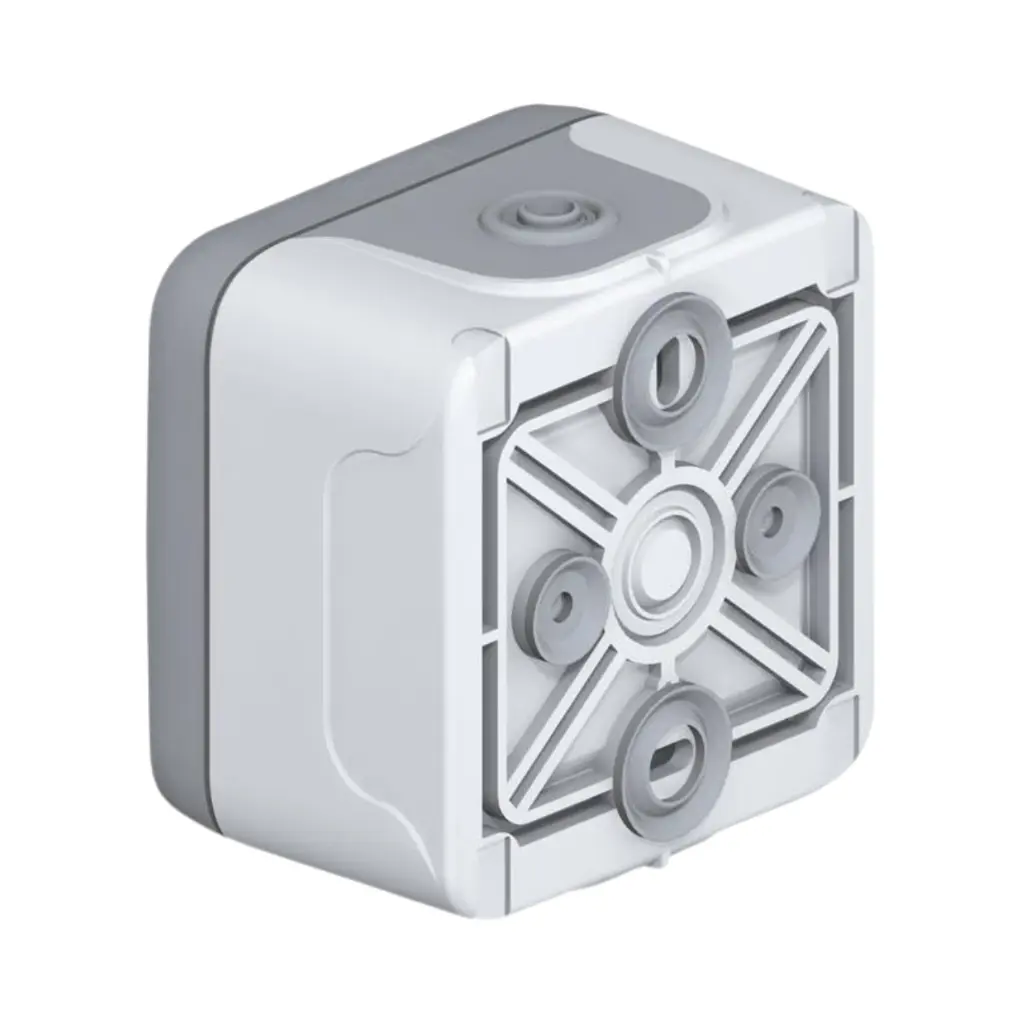 Legrand Plexo™ Surface Mounting Box Plexo IP 55, 1 Gang, With Membrane Glands, Grey