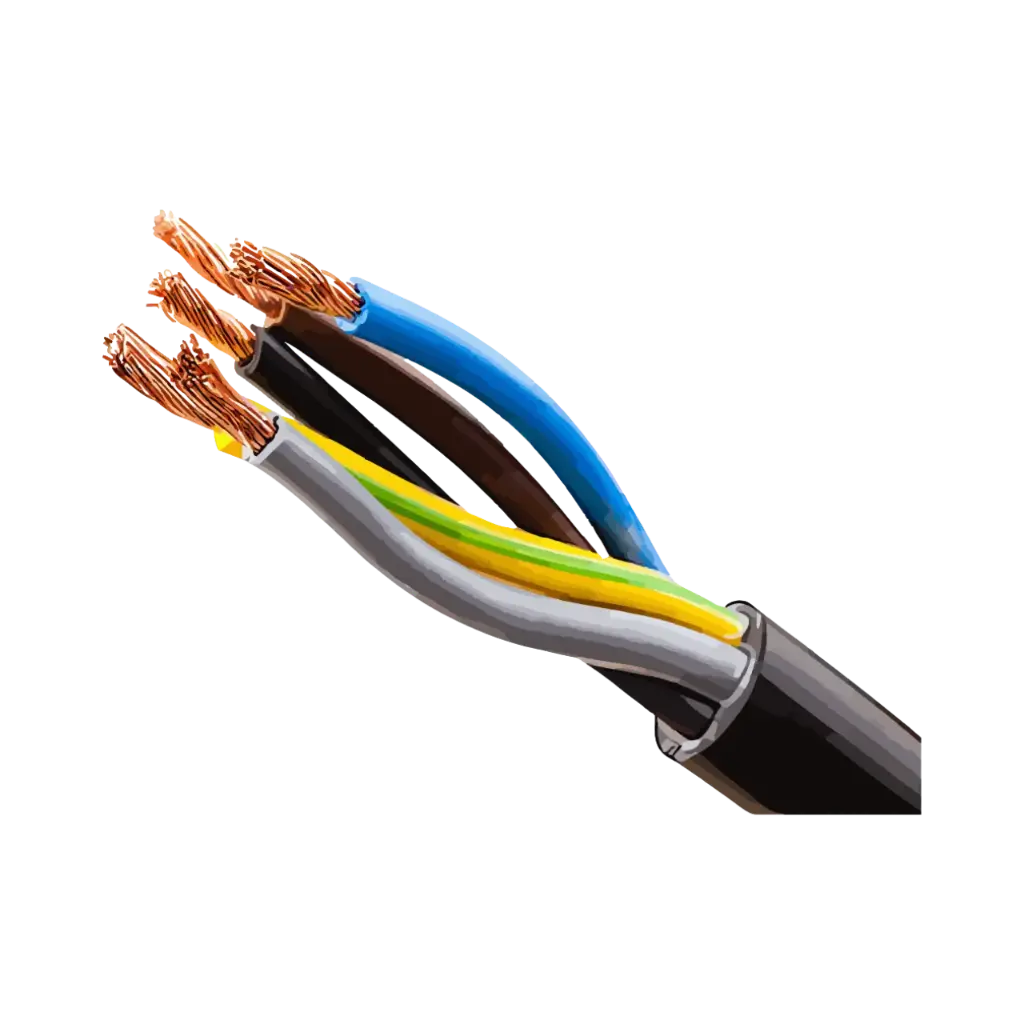 Elsewedy Multi-Core Stranded Copper Cable CU/PVC/PVC (2, 1 mm)