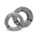 Crystal Flex Wire Rope 4.9 mm Galvanized Steel