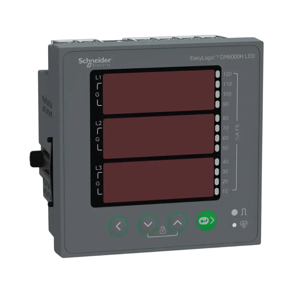 Schneider Electric EasyLogic DM6200H VAF PF DPM NONC CL1.0