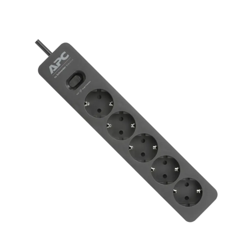 [PME5B-GR] APC Essential SurgeArrest 5 Outlet Black 230V