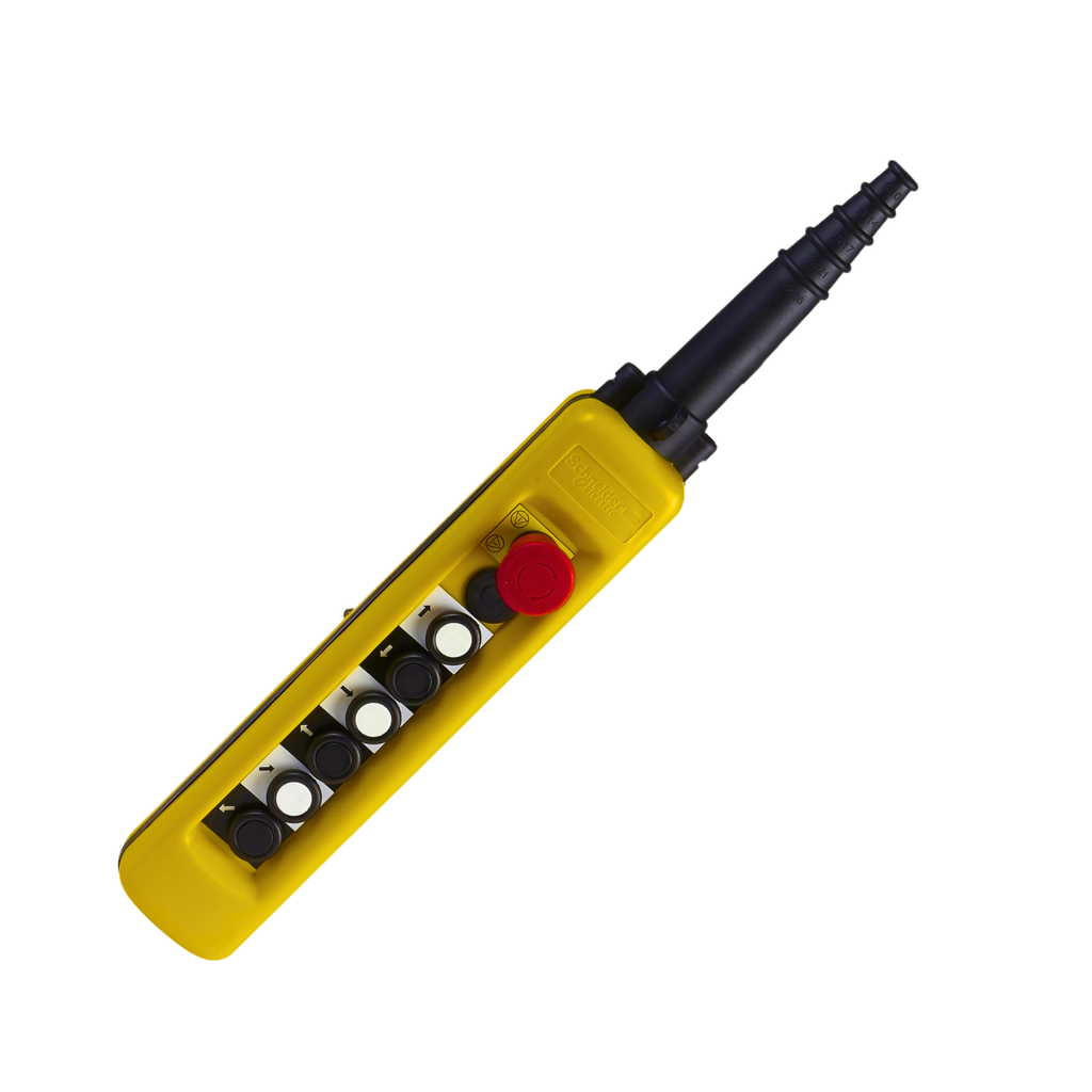 [XACA6913] Schneider Electric Pendant Control Station XAC-A - 5 Pushbuttons 1 Emergency Stop