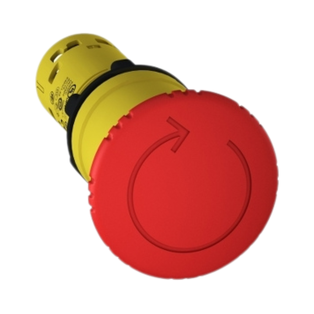 [XB7NS8442] Schneider Electric Emergency Stop Ø 22 - Red - Mushroom Head Ø 40 mm - Turn to Release - 1 NC