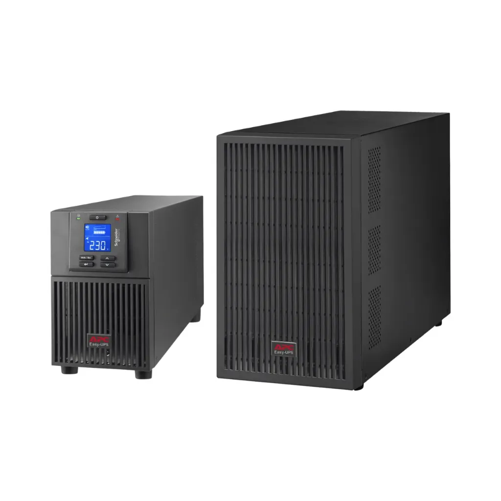 [SRV3KIL] APC Easy UPS On-Line, 3kVA/2400W, Tower, 230V, 6x IEC C13 + 1x IEC C19 Outlets, Intelligent Card Slot, LCD, Extended Runtime