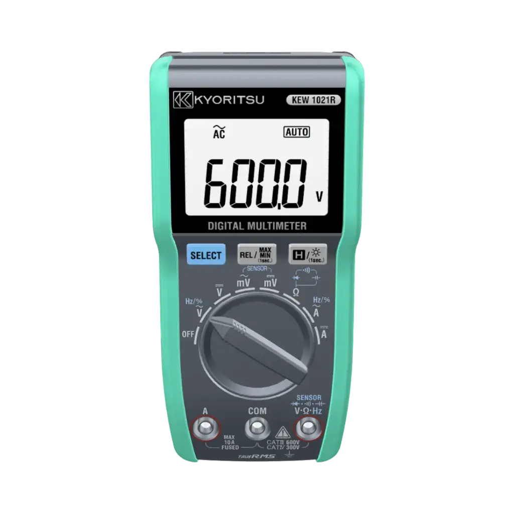 Kyoritsu Digital Multimeter True RMS 600v 1021R
