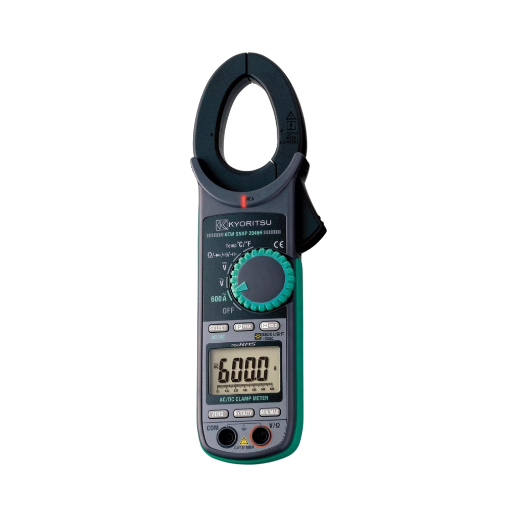 [2046R] Kyoritsu 2046R AC/DC Digital Clamp Meter True RMS 600V 600A