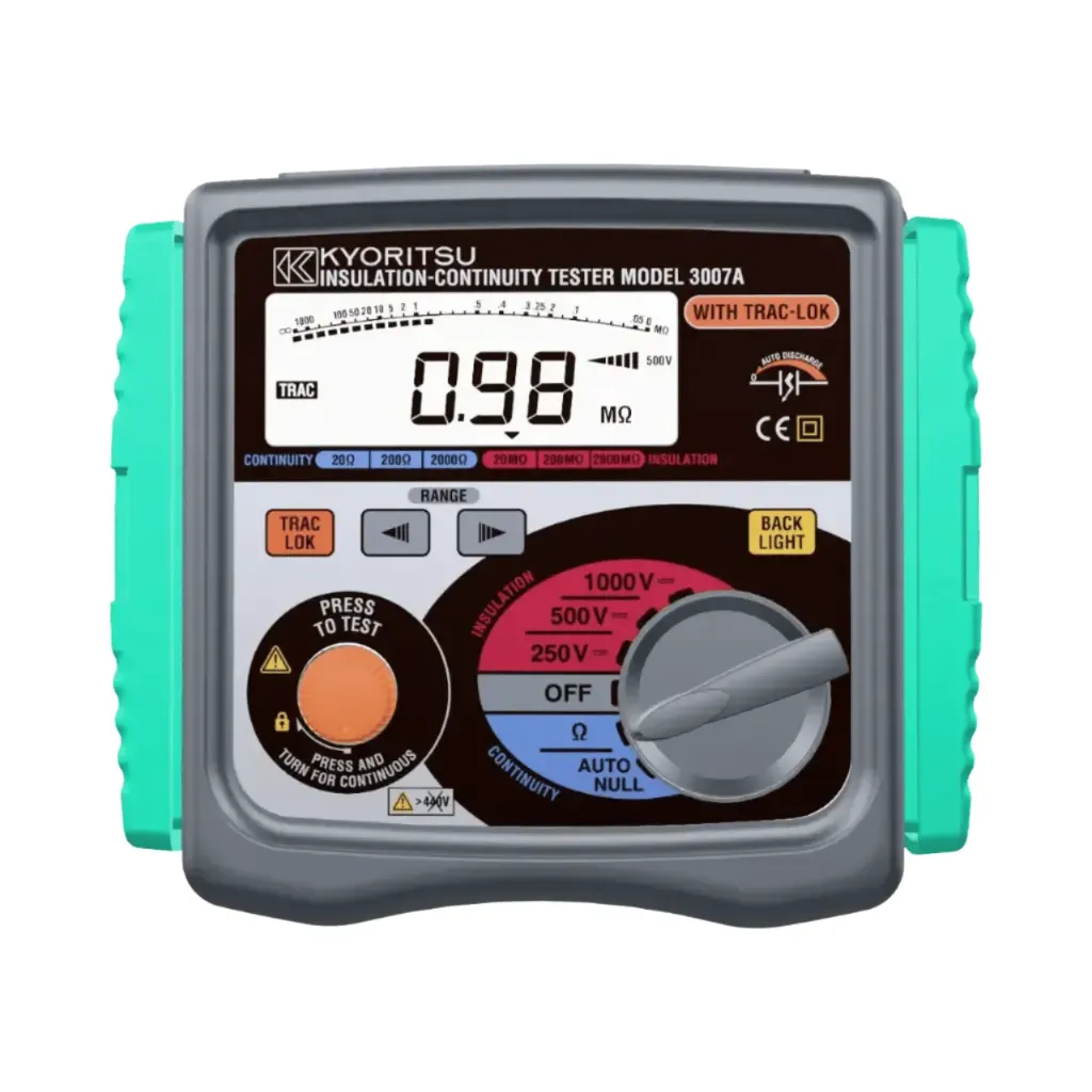[3007A] Kyoritsu Digital Insulation / Continuity Testers 1000v
