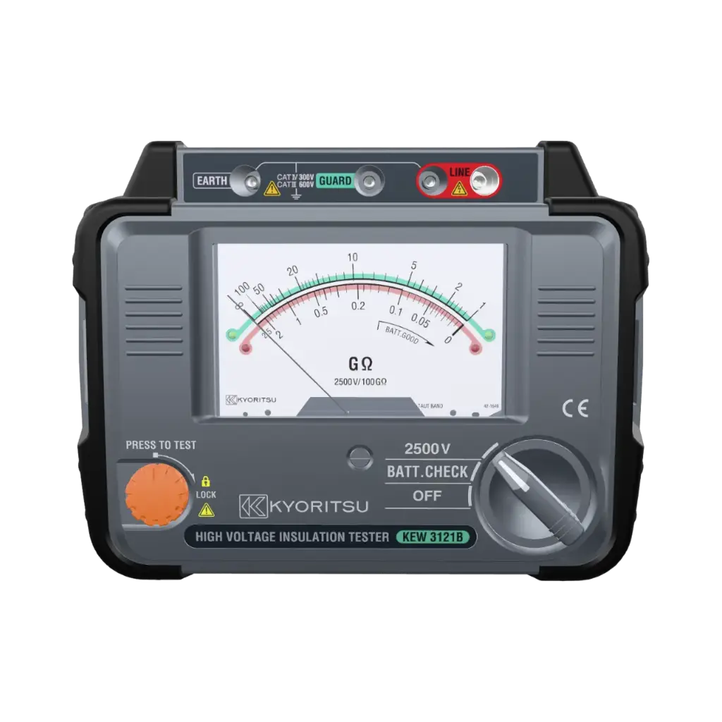 Kyoritsu High Voltage Analog Insulation Tester 2500v 