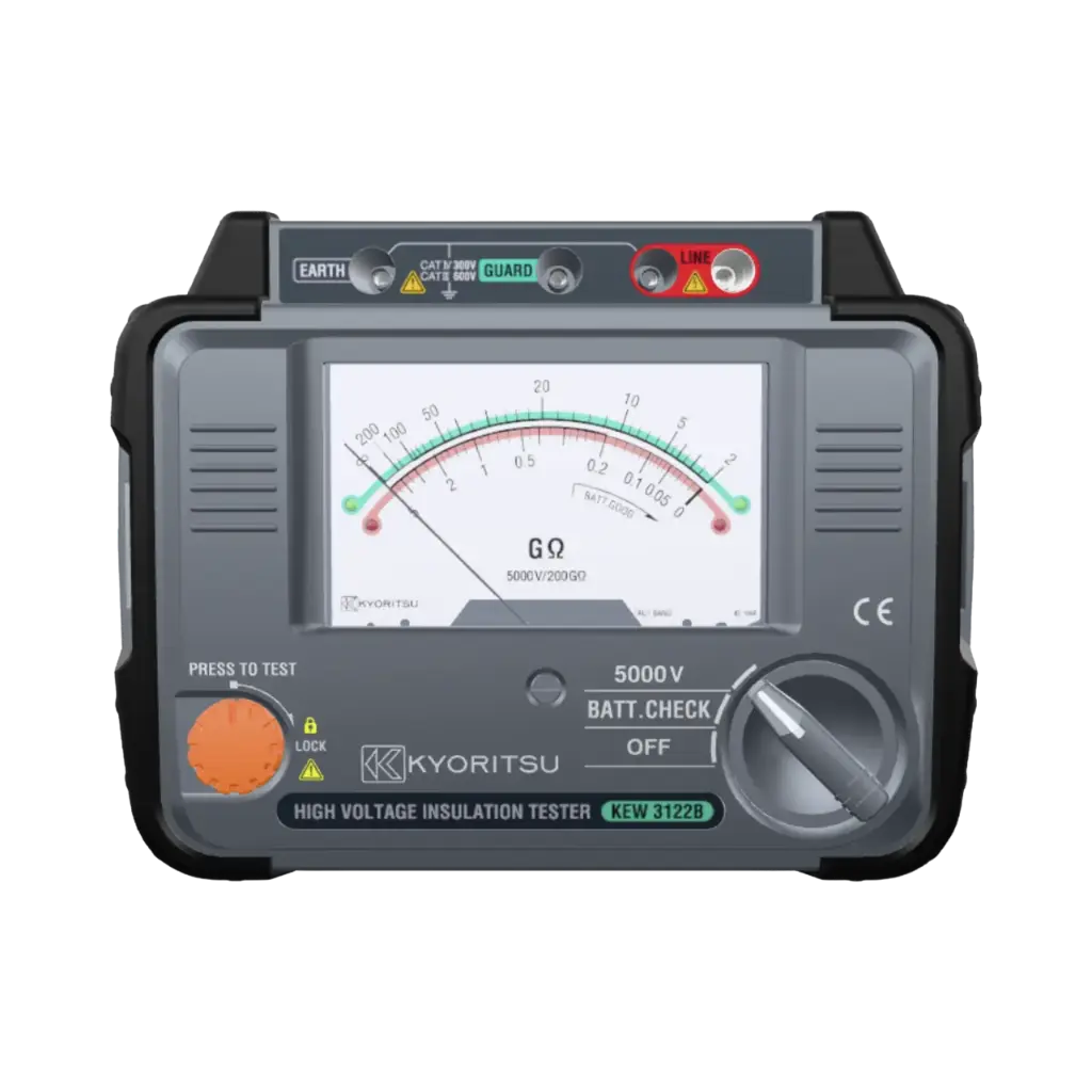 Kyoritsu High Voltage Analog Insulation Tester 5000v