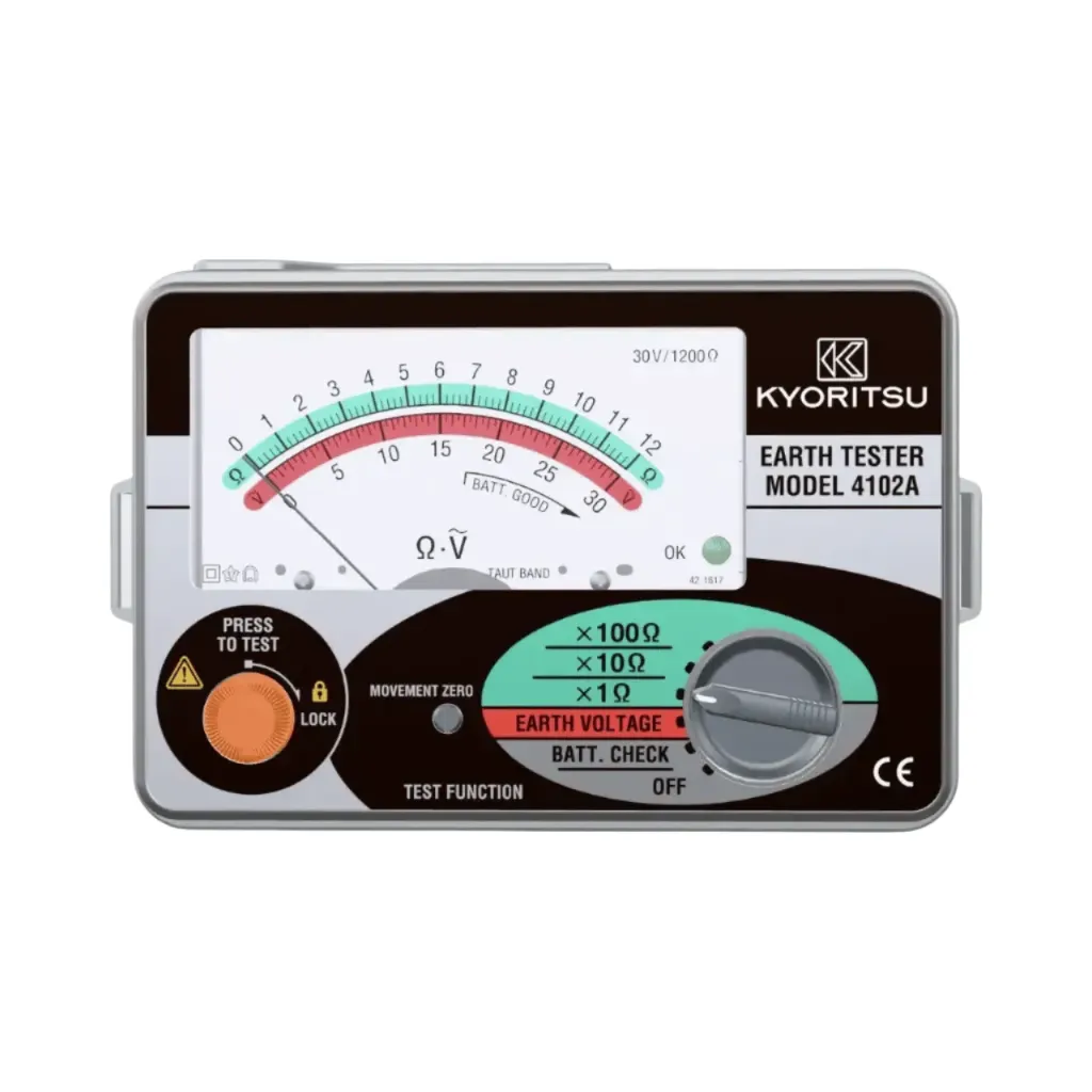 Kyoritsu 4102A Analog Earth Resistance Tester 1200Ω