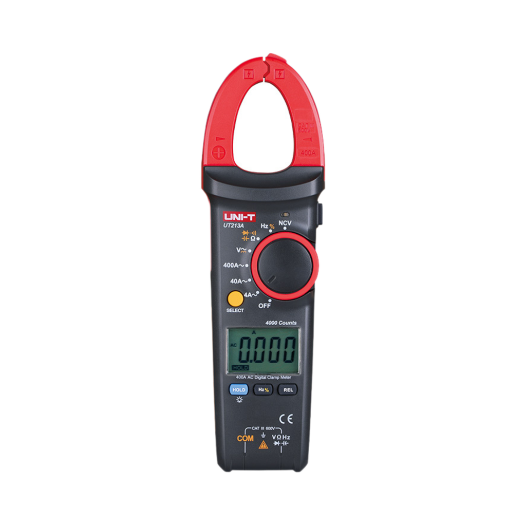 Uni-T Digital Clamp Meter 400A 600V Auto Range