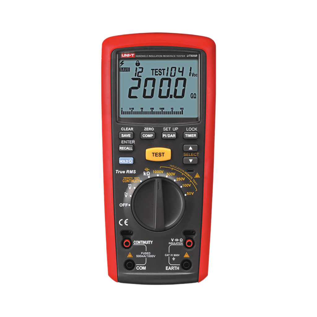 Uni-T True RMS Handheld Insulation Resistance Tester