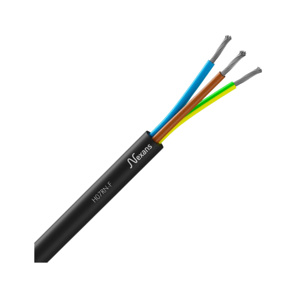 Nexans Industrial Flexible Rubber Cable 3*1.5 mm