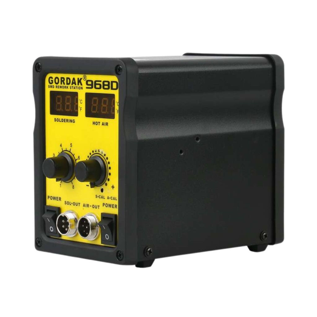 [968D] GORDAK Hot Air Soldering Iron Rework Station 450w