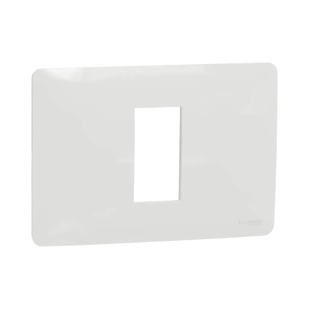 Schneider Electric Cover Frame 1 Gang 1 Module, White New Unica