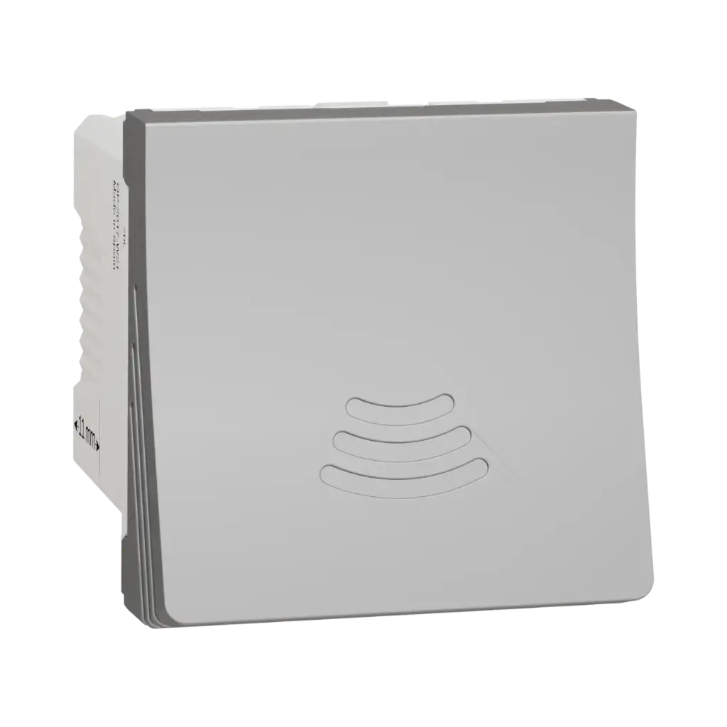 Schneider Electric New Unica, Buzzer, 2 Modules - Aluminium