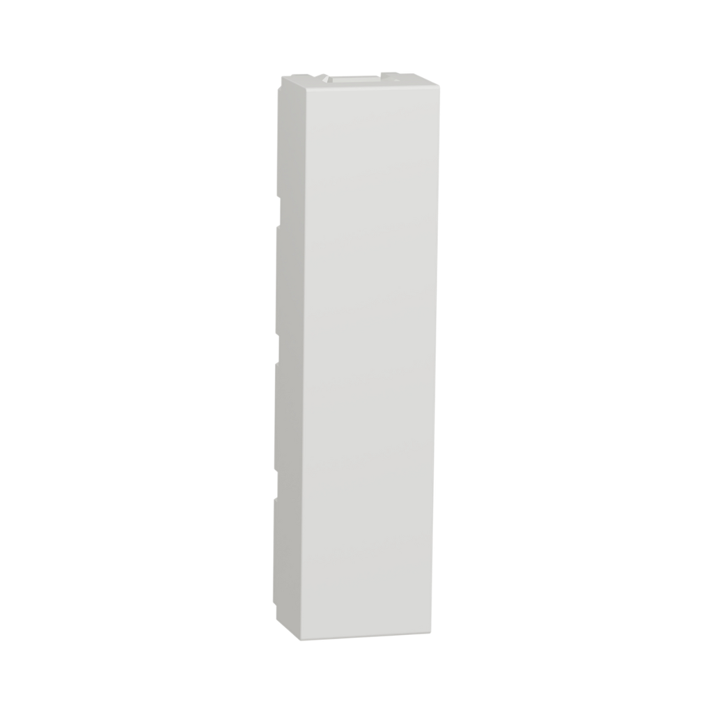 Schneider Electric New Unica 2 x Blind Cover 1/2 Module White 