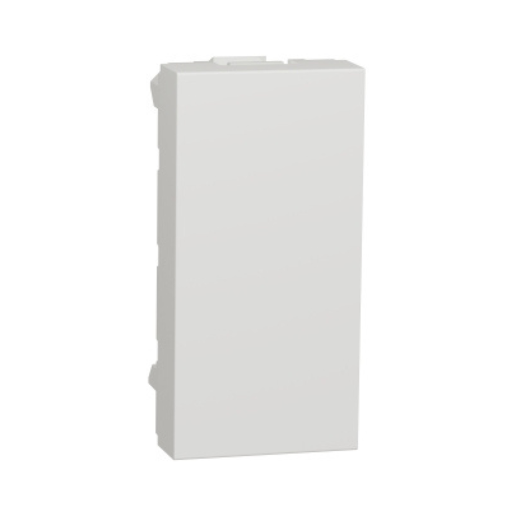 Schneider Electric Blind cover, New Unica, 1 module, white 
