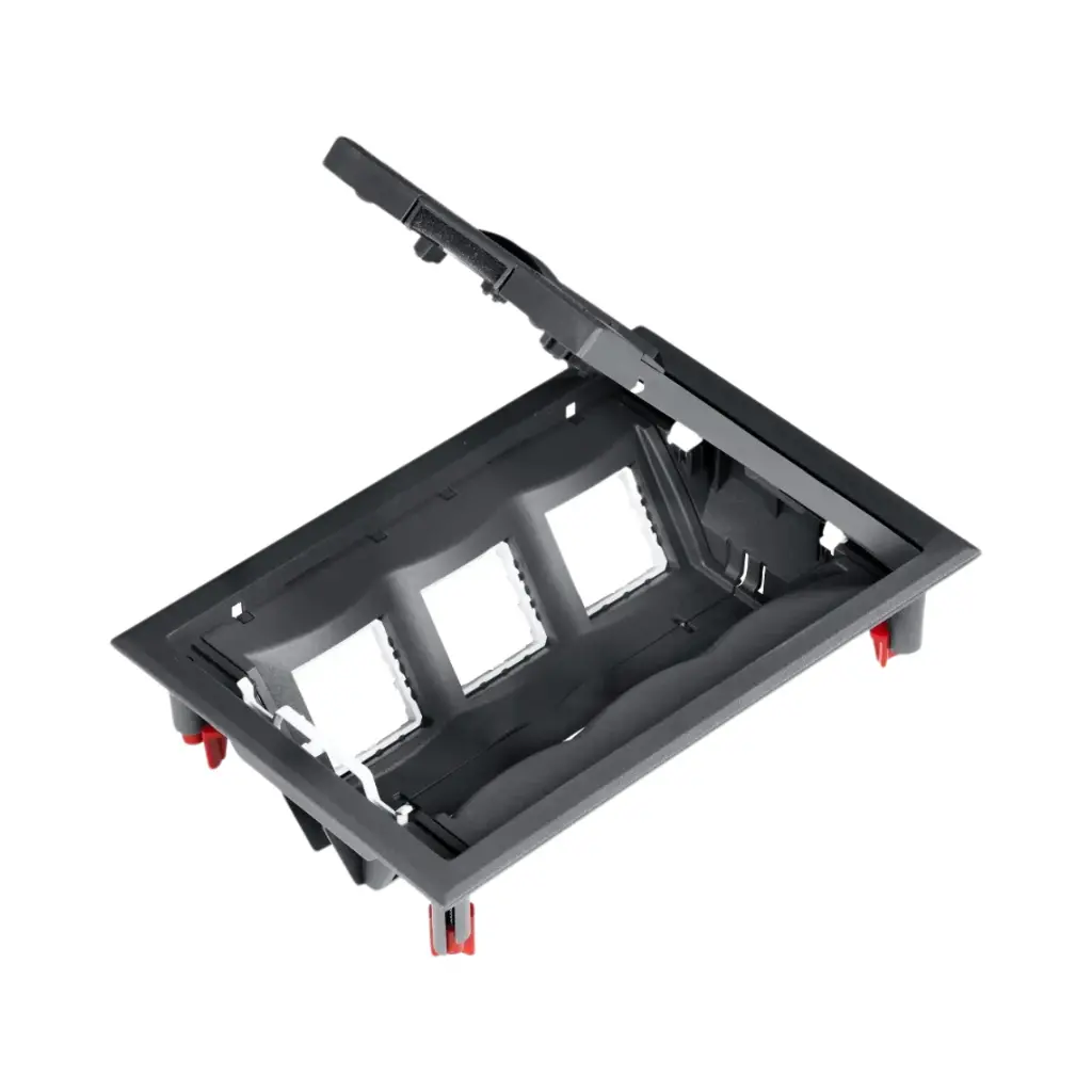 Schneider Electric Ultra Floor Outlet Box 6 Modules 