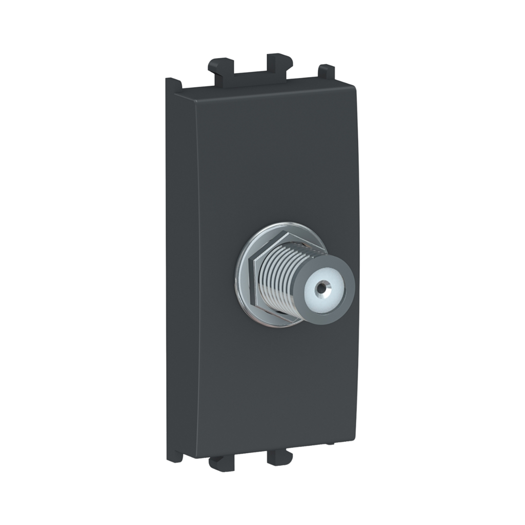 [LMR6128003] Schneider Electric Easy Styl SAT Connector 1 Module Black 