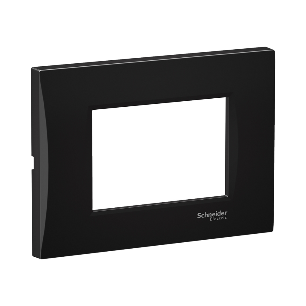 Schneider Electric Easy Styl Cover Frame 3 Modules Black 