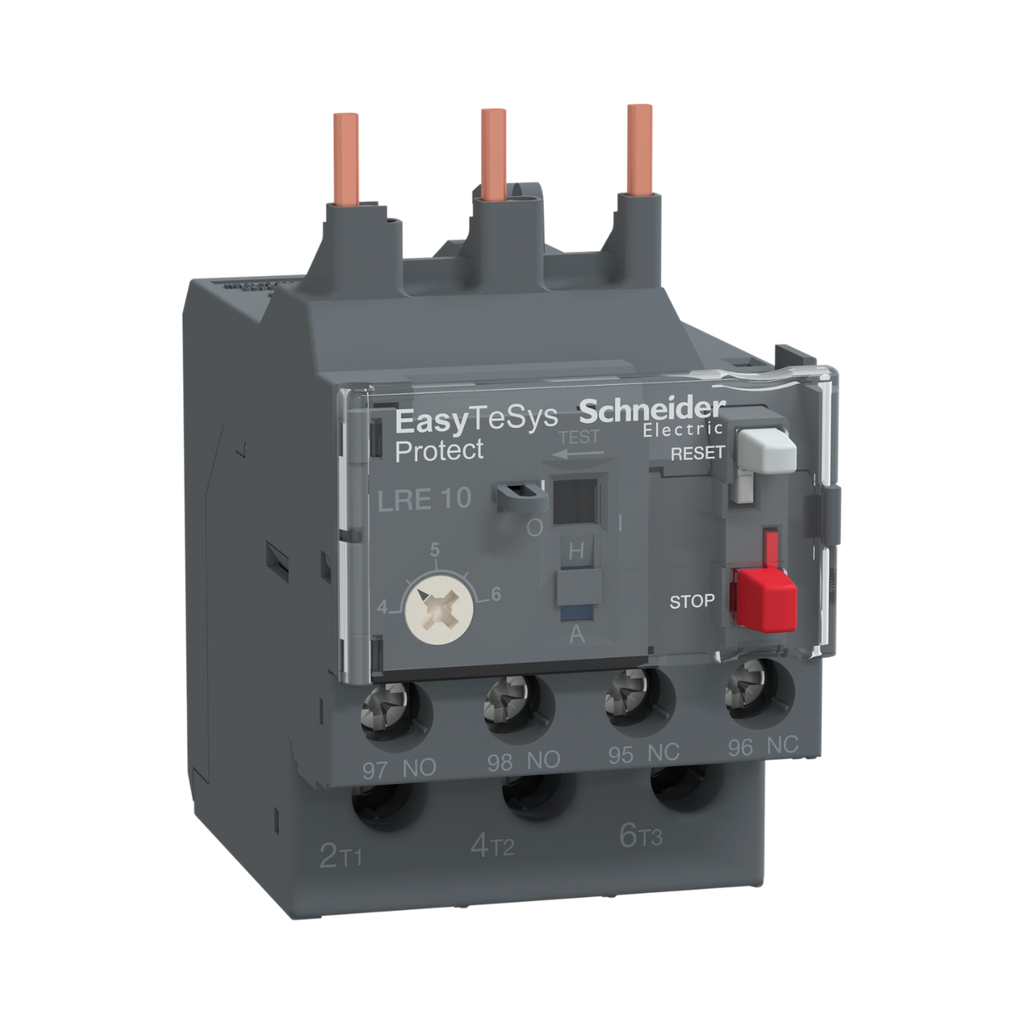 [LRE10] Schneider Electric Thermal Overload Relay, Easy TeSys Protect,4...6A,class 10A 