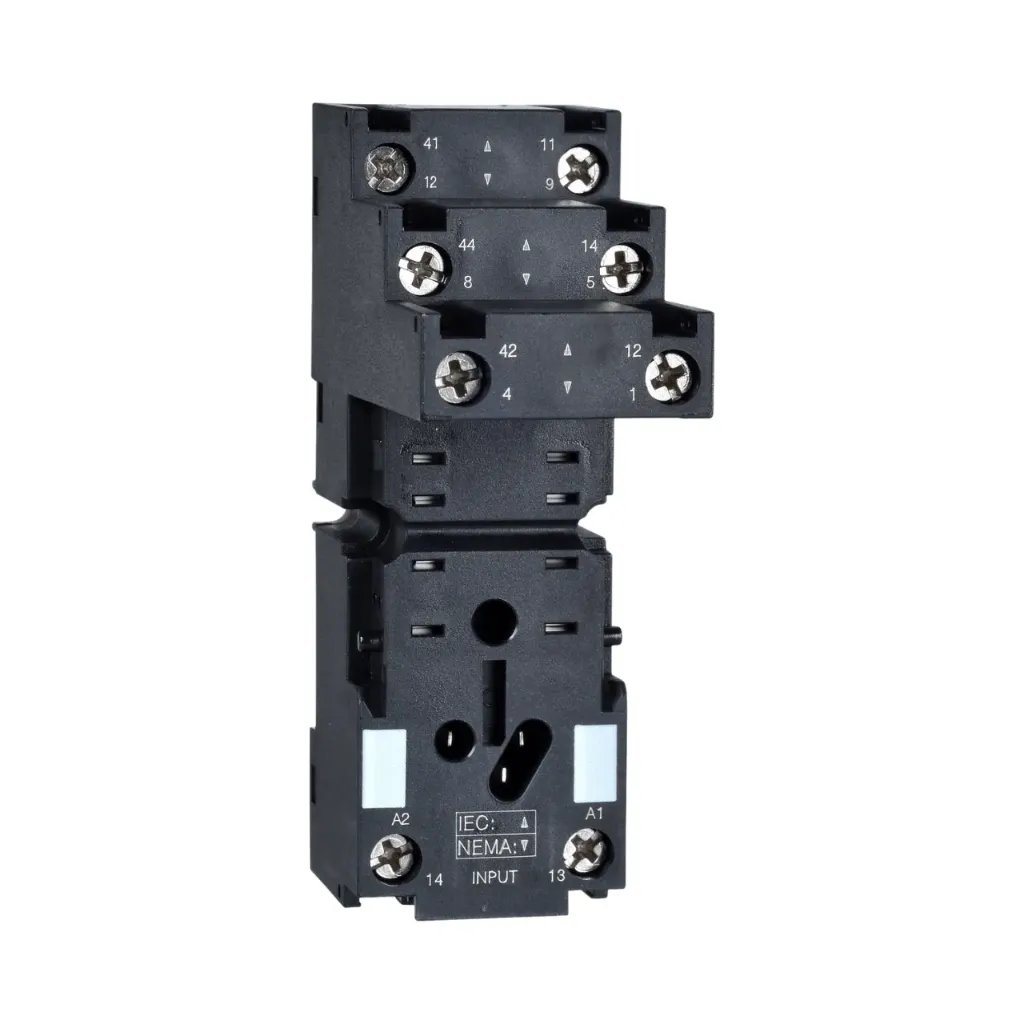 [RXZE2S108M] Schneider Electric Socket, Harmony Electromechanical Relays, For RXM2 Relays, Screw Connectors, Separate Contact