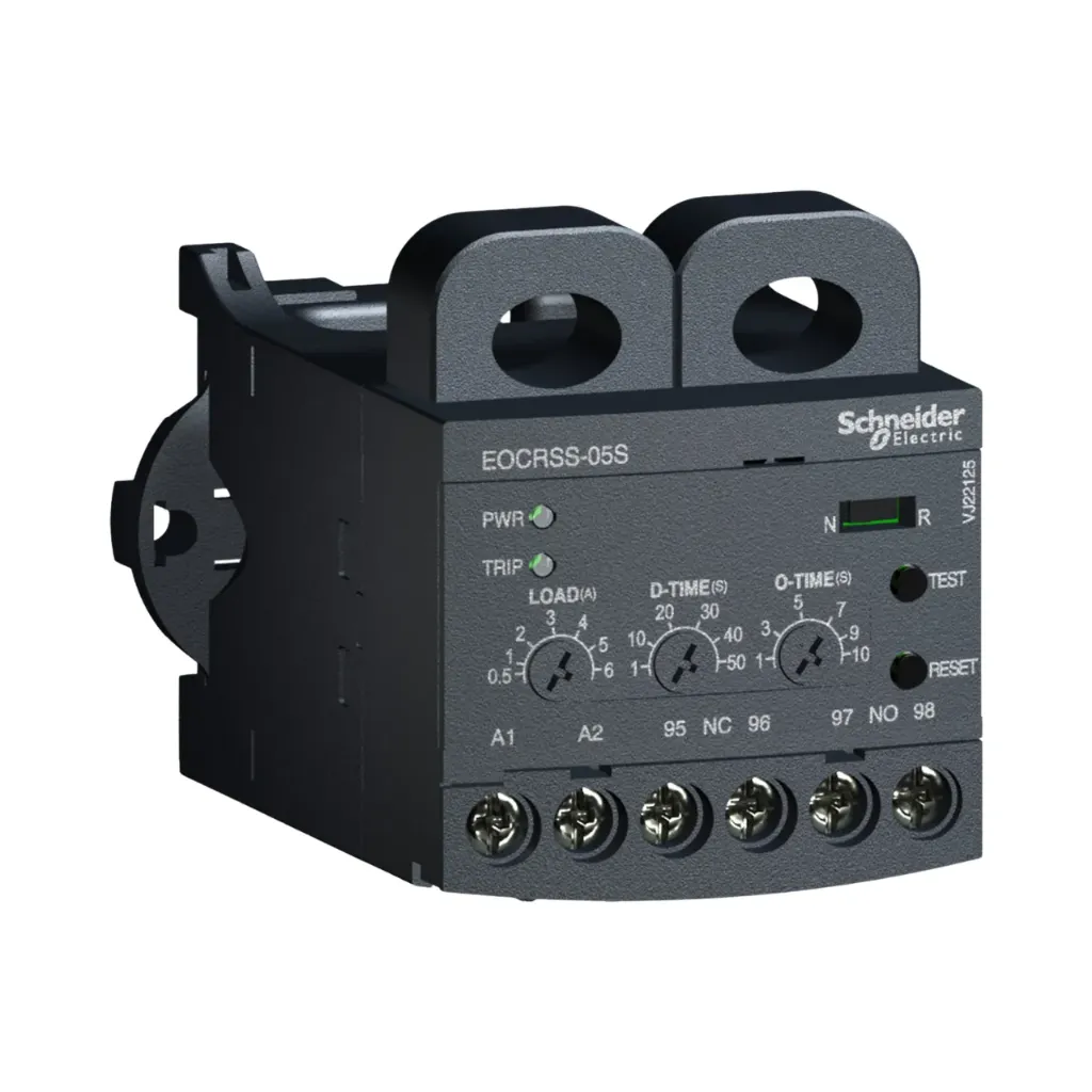 [EOCRSS-30S] Schneider Electric Electronic Overcurrent Relay 0.5..6 A-220 V AC