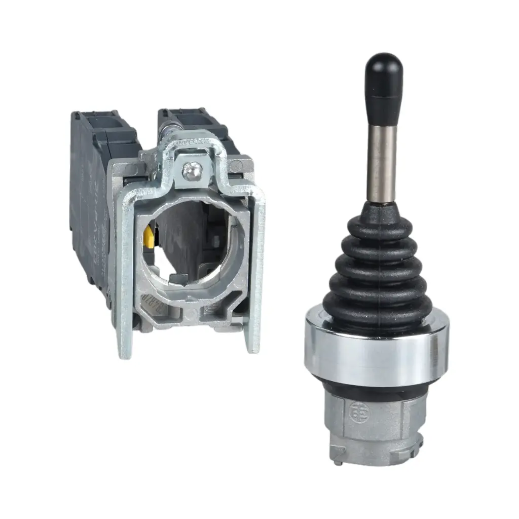 [XD4PA14] Schneider Electric Joystick Controller, Harmony XB4, Metal, 22mm, 4 Directions, Stay Put, 1NO 