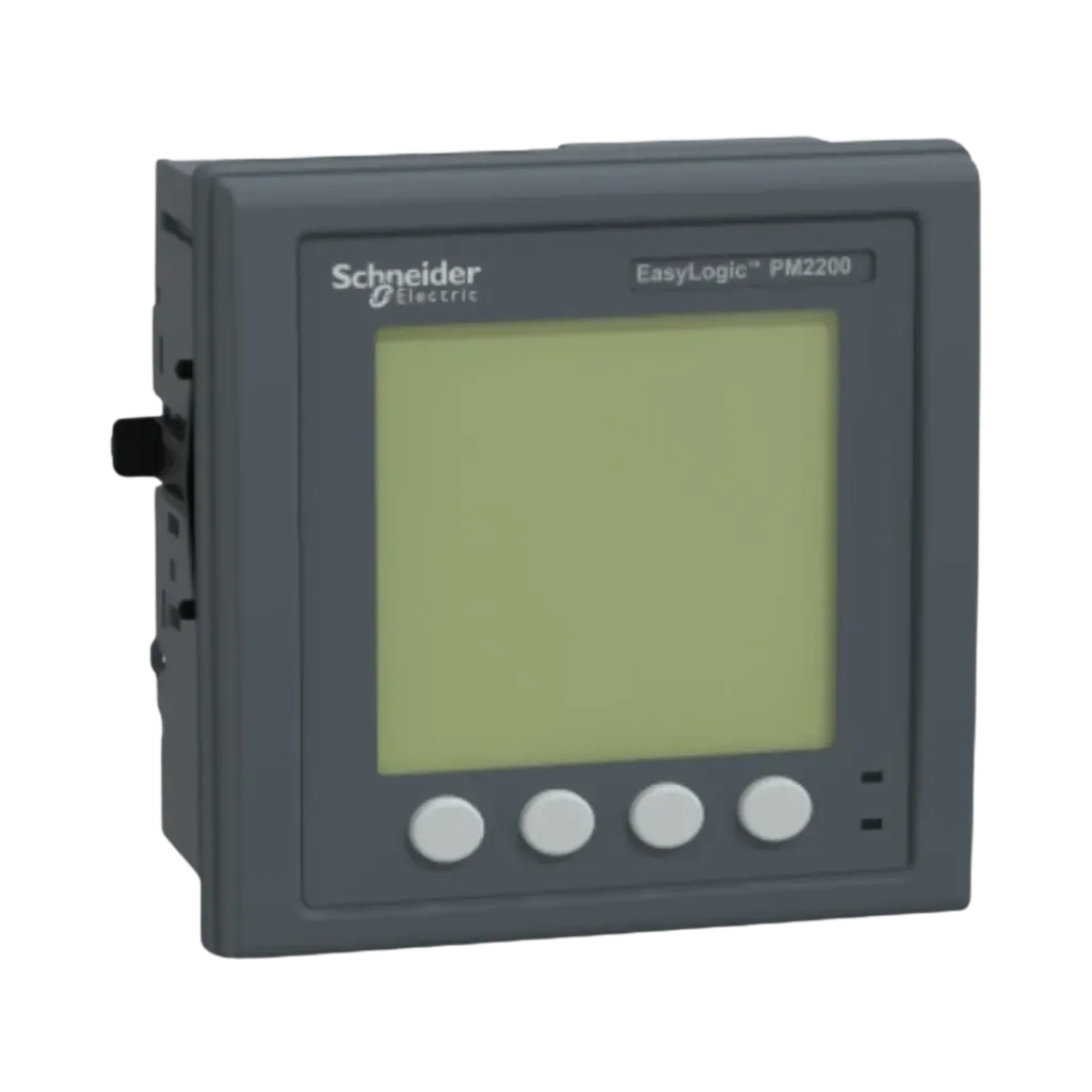 Schneider Electric EasyLogic PM2220, Power & Energy Meter, Up to The 15th Harmonic, LCD Display, RS485, Class 1 