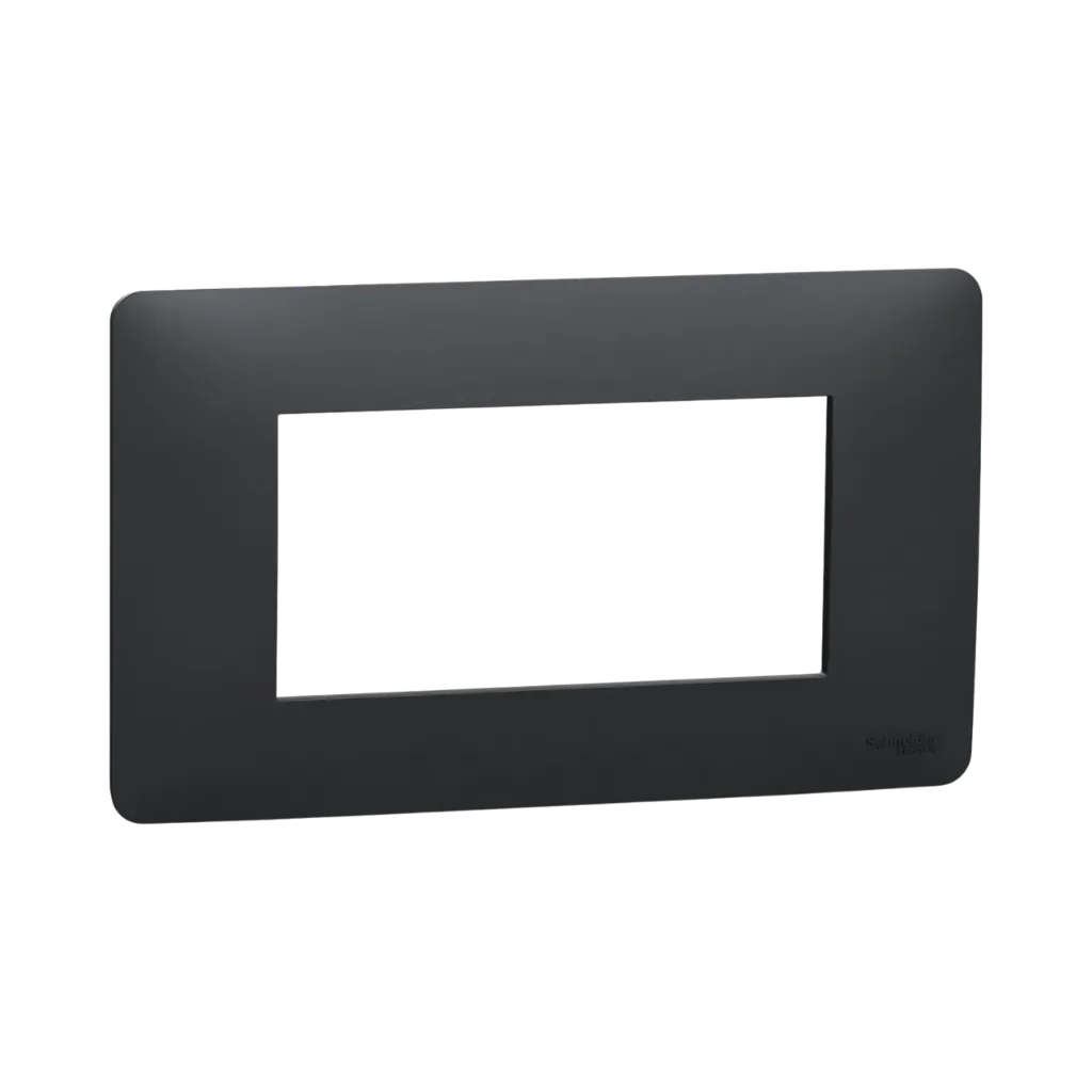 Schneider Electric Cover Frame, Unica Studio, 1 Gang, Anthracite