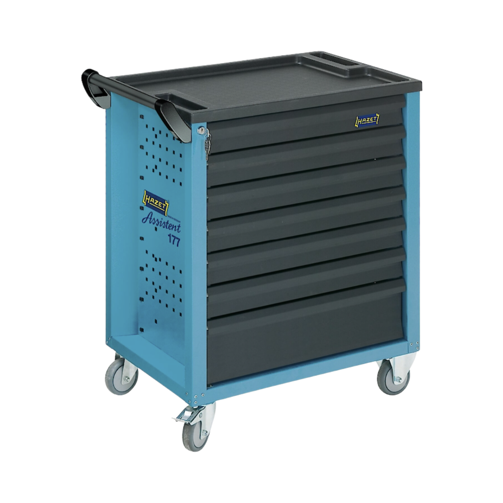Hazet Tool Trolley Assistent With Assortment Empty 7 Drawers
