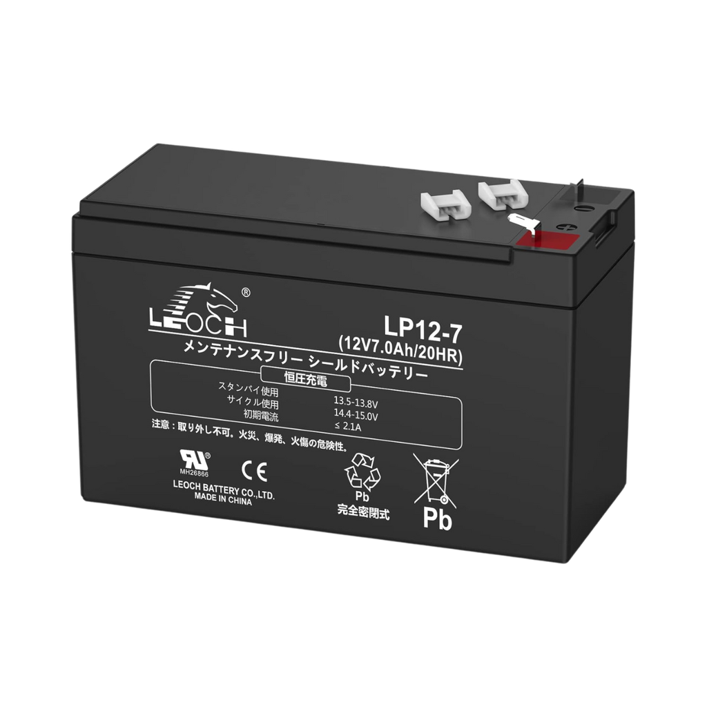 Leoch MTM Maintenance Free Sealed Lead Acid Battery 12v 7Ah