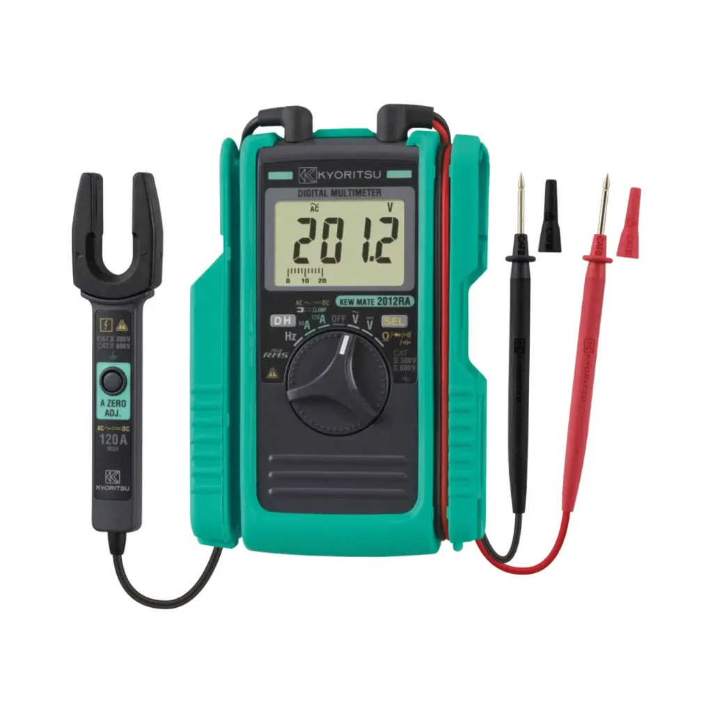 [2012RA] Kyoritsu 2012RA Digital Multimeter With AC/DC Clamp Sensor 120A