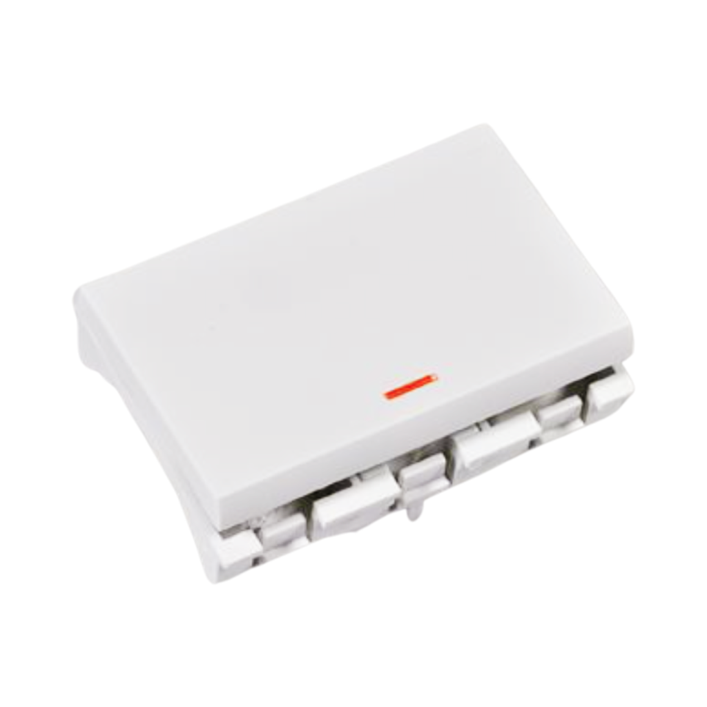 [35040] Venus Double Divetary Switch 16 A With Lamp White J-Venus JB97.2LB