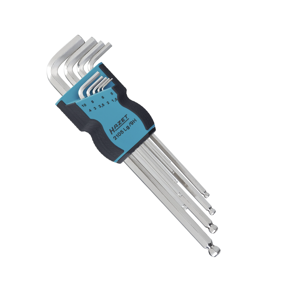 [2105LG/9H] Hazet Offset Screwdriver Set 9 Pieces